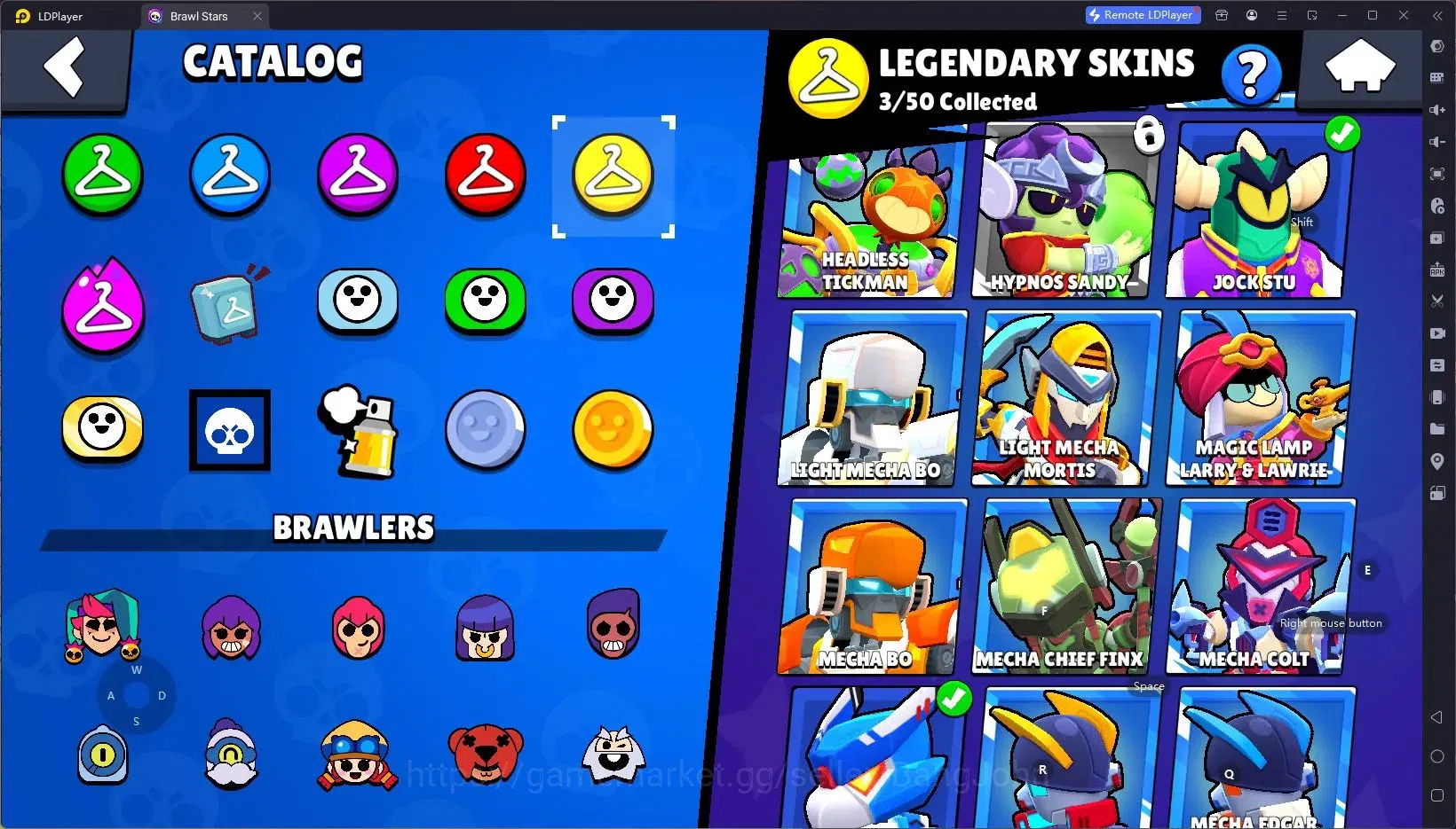Brawl Stars Accounts Android|7422Thropy|65 Brawler|5Max Hypercharge(Col image 5
