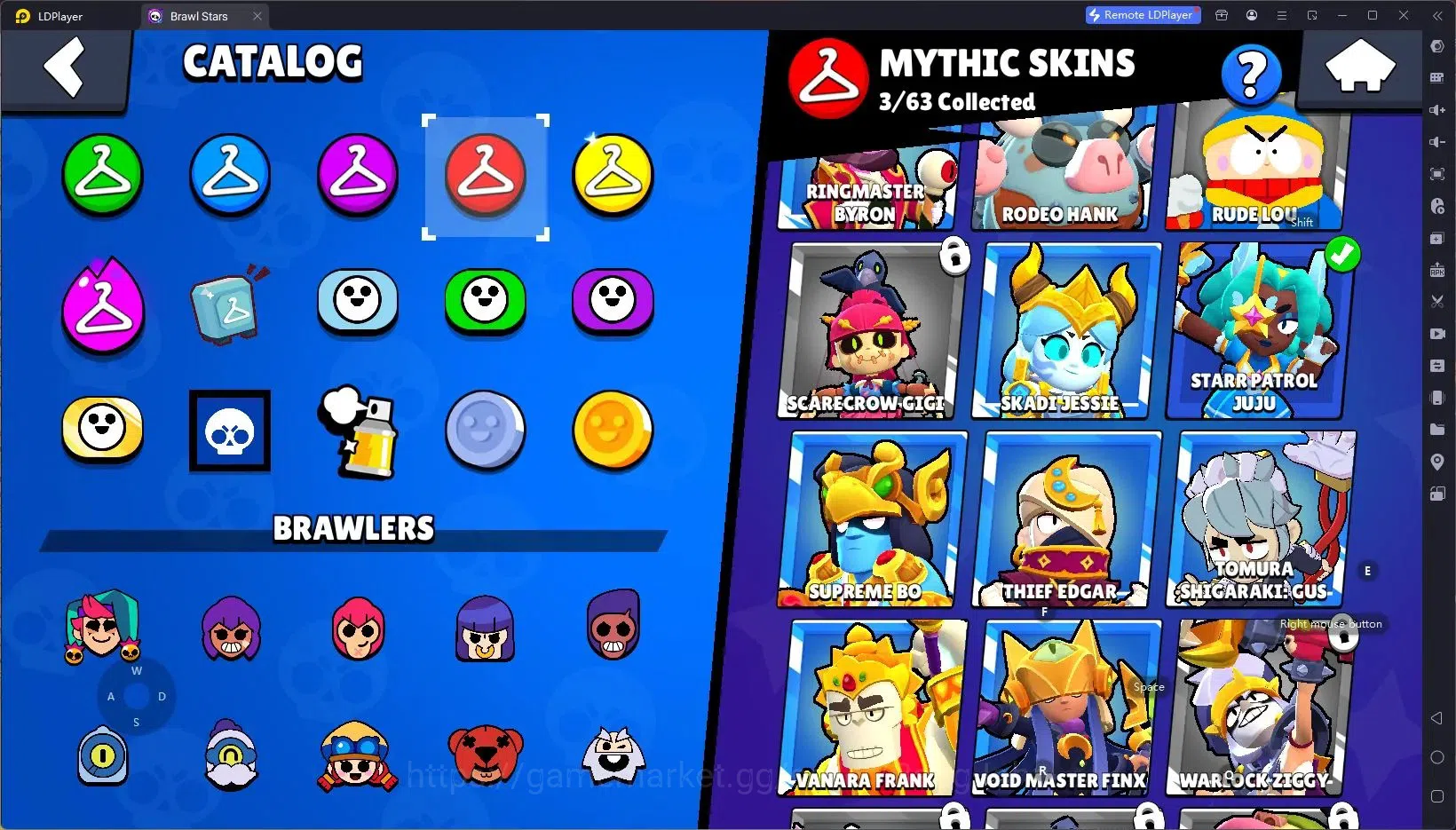 Brawl Stars Accounts Android|7422Thropy|65 Brawler|5Max Hypercharge(Col image 6