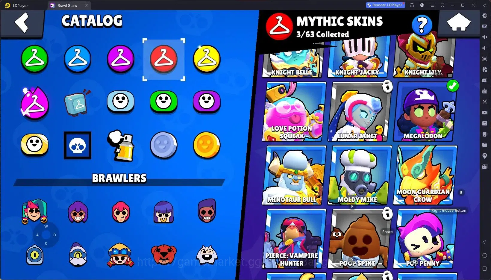 Brawl Stars Accounts Android|7422Thropy|65 Brawler|5Max Hypercharge(Col image 7
