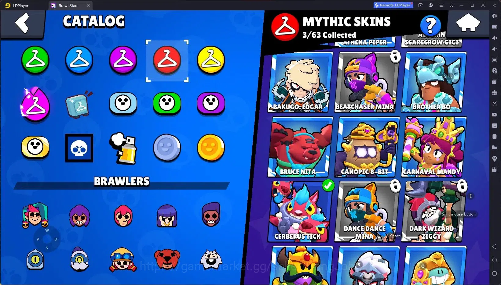 Brawl Stars Accounts Android|7422Thropy|65 Brawler|5Max Hypercharge(Col image 8