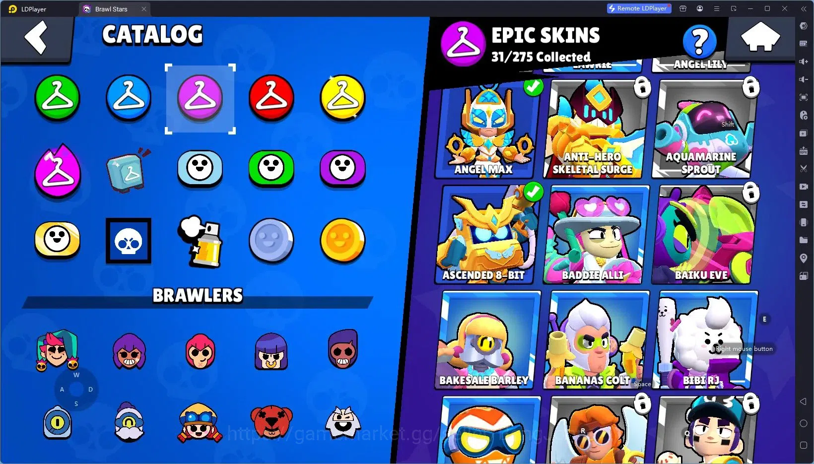 Brawl Stars Accounts Android|7422Thropy|65 Brawler|5Max Hypercharge(Col image 9