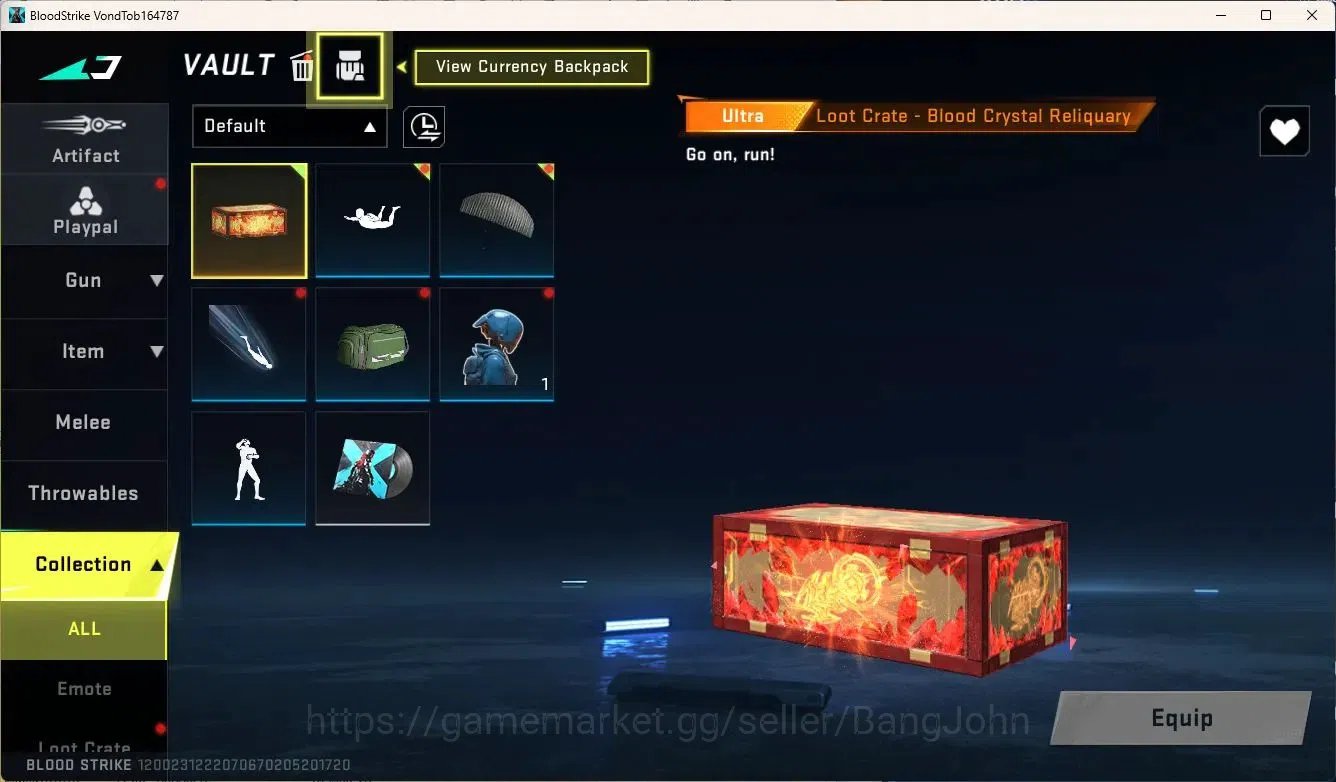 Blood Strike Accounts ASIA | Ultra QBZ95-Endless | 1 Ultra Loot Crate |  image 7