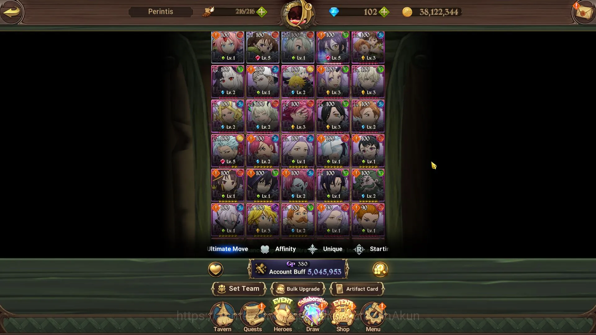 The Seven Deadly Sins: Grand Cross Accounts Endgame Asia|5M CC|3 LR+10 UR+Many 2