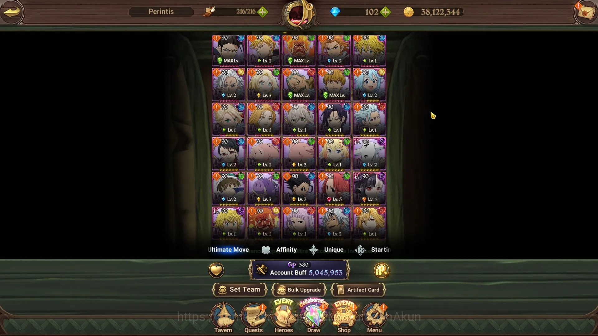 The Seven Deadly Sins: Grand Cross Accounts Endgame Asia|5M CC|3 LR+10 UR+Many 3