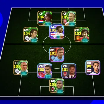 eFootball Accounts Legends & Iconic Players EFOOTBALL 2026 | EPIC JOHAN CRUYFF, D BERGKAMP, NEW ST JUDE BELLINGHAM, ROBERTO