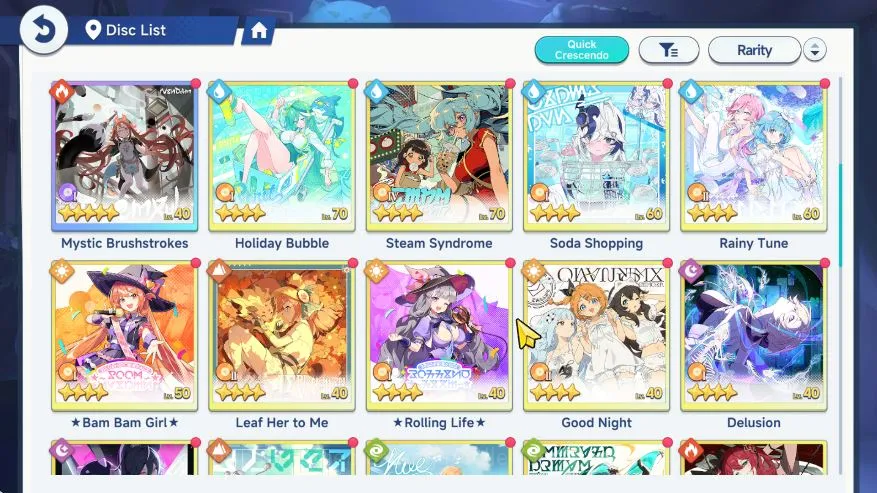 Stella Sora Accounts GLOBAL Lv24|10 SSR (FreesiaT2,Chitose,Shia,Gerie,Nanoha,Chixia)+Sign,Fuyuka,Minova,Etc|11 SSR Disc|Log 4