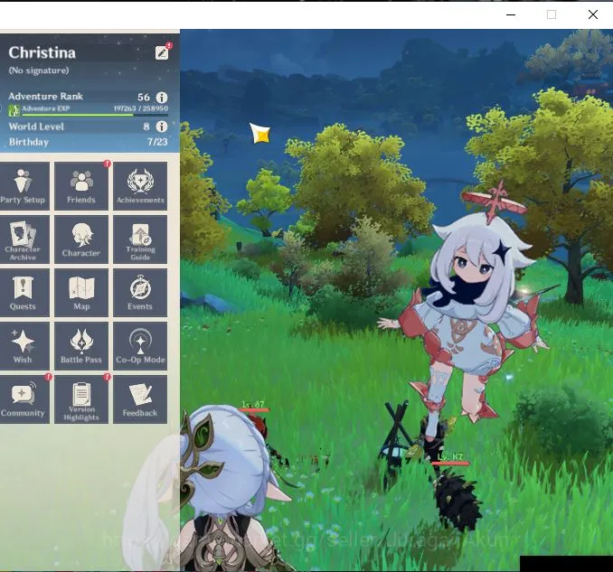 Genshin Impact Mid Game ASIA|AR 56|8 Limited+[4 5*Weapon] (Arlecchino,Neuv image 1