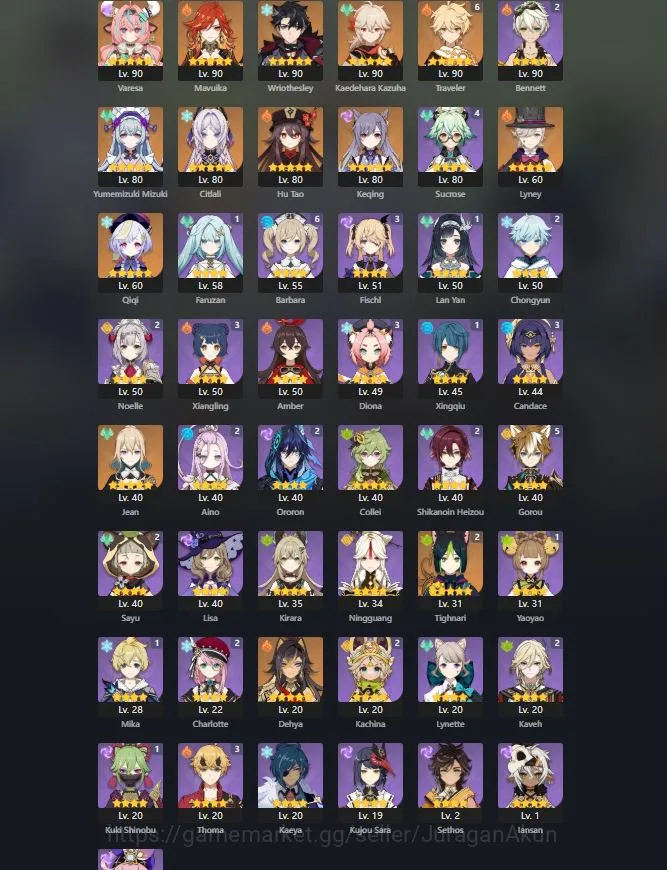 Honkai Star Rail Accounts Mid Game ASIA [TL70]11 Limited(Castorice+Sign,Sunday,Cerydra,Firefly,Ruan Mei,The Herta,etc)|Free 7
