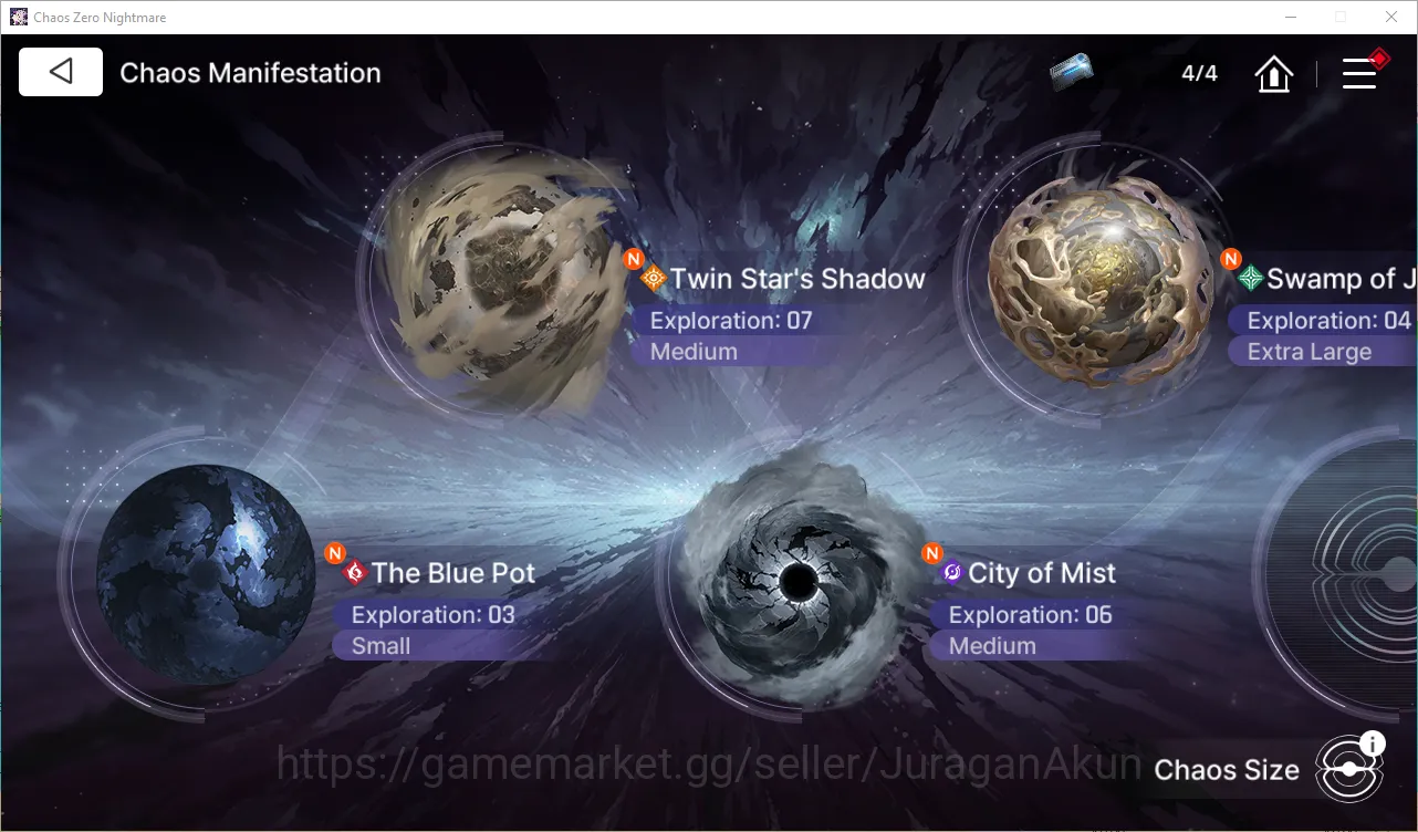 Chaos Zero Nightmare Accounts Global Lv33| 6 SSR (Yuki+Sign,MeiLinM1,RenoaM1,Orl image 2