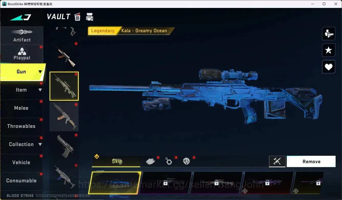 Blood Strike Accounts ASIA| 2 Collab [TR] | 1 Limited Gun: Origin-12|3 U image 10