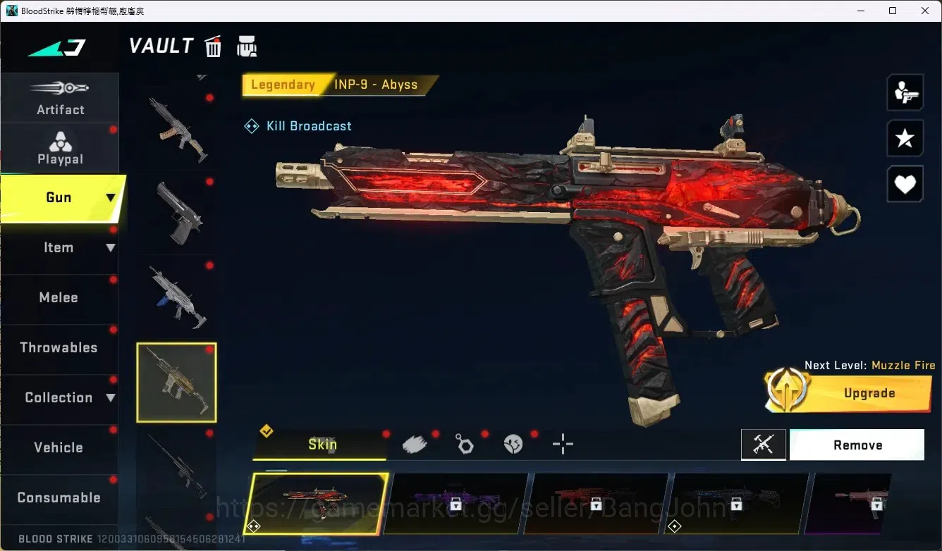 Blood Strike Accounts ASIA| 2 Collab [TR] | 1 Limited Gun: Origin-12|3 U image 11
