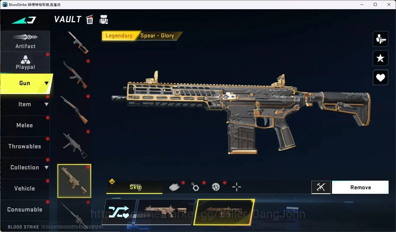 Blood Strike Accounts ASIA| 2 Collab [TR] | 1 Limited Gun: Origin-12|3 U image 12