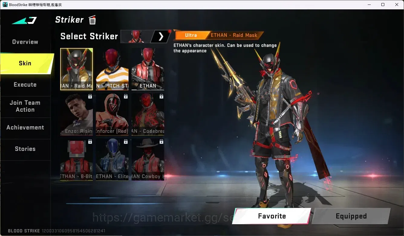 Blood Strike Accounts ASIA| 2 Collab [TR] | 1 Limited Gun: Origin-12|3 U image 15