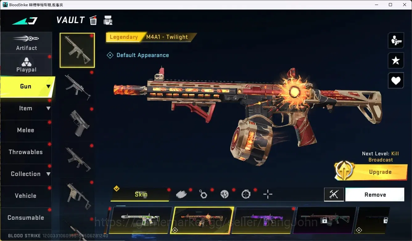 Blood Strike Accounts ASIA| 2 Collab [TR] | 1 Limited Gun: Origin-12|3 U image 8