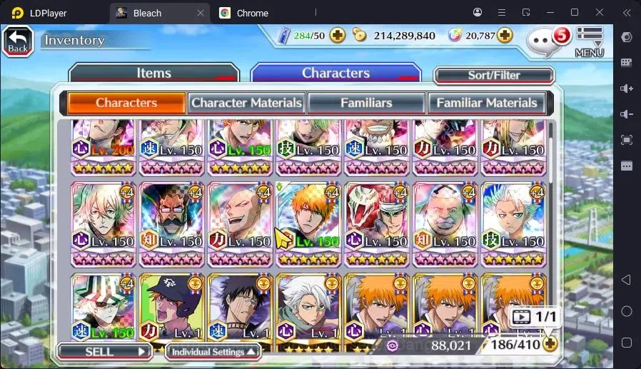 Bleach: Brave Souls Accounts High-End GLOBAL |20K 11