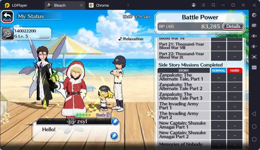 Bleach: Brave Souls Accounts High-End GLOBAL |20K 5