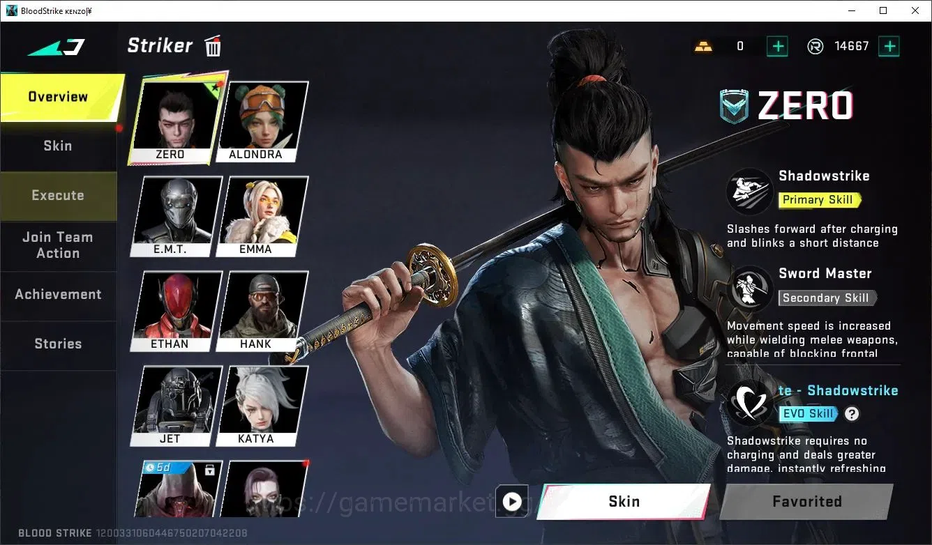 Blood Strike Accounts ASIA|L27 Legend IV|1 ETERNAL: AUG Empyrean|2 EVO: image 14