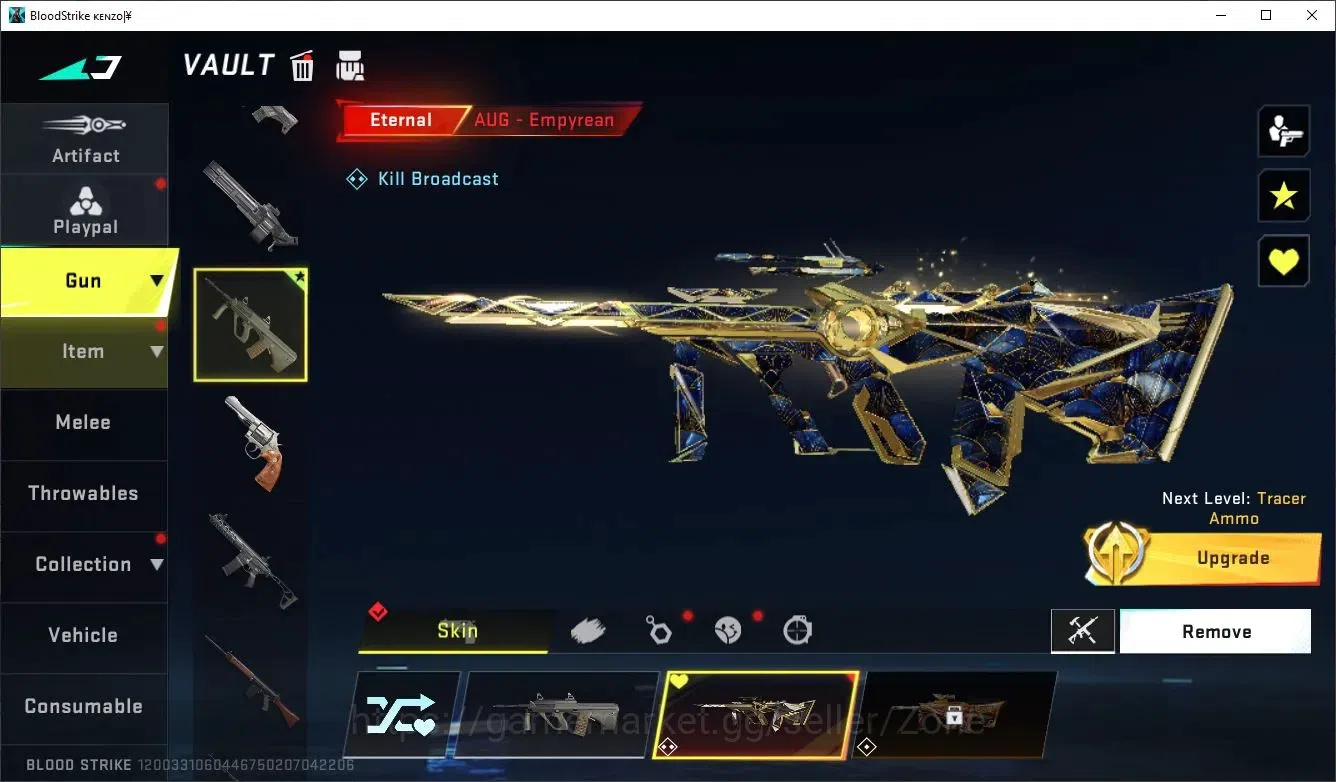 Blood Strike Accounts ASIA|L27 Legend IV|1 ETERNAL: AUG Empyrean|2 EVO: image 2