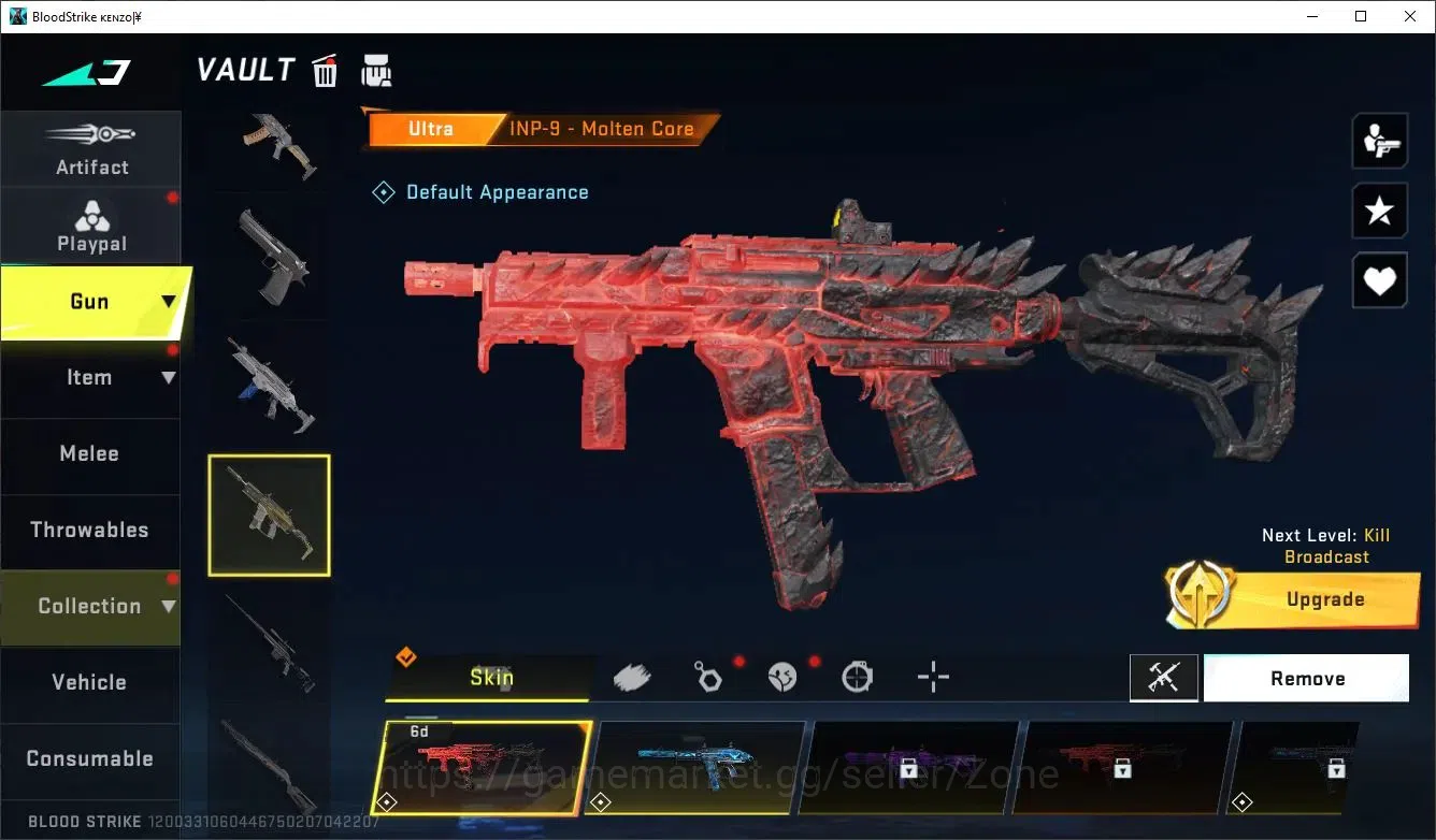 Blood Strike Accounts ASIA|L27 Legend IV|1 ETERNAL: AUG Empyrean|2 EVO: image 7