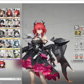 Arknights: Endfield Accounts ASIA|Lv 51|7 SSR(2 Limit)+14(*6 Weap)|(Laevatain,Gilberta)+Sign,Last