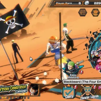 One Piece Bounty Rush High-End Global|4EX|TSCA Kaido,4Emperor Teach,Flame Emperor image 1