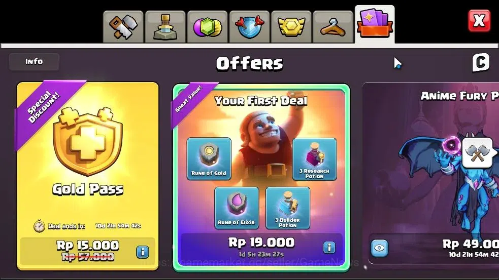 Clash of Clans Accounts High-End LV 115|TH 15-BH 7|HH 9|Limited Skin|BK 48,AQ 48,GW 25,MP 34,RC 24,DD 1|Painter Scenery|CN 19