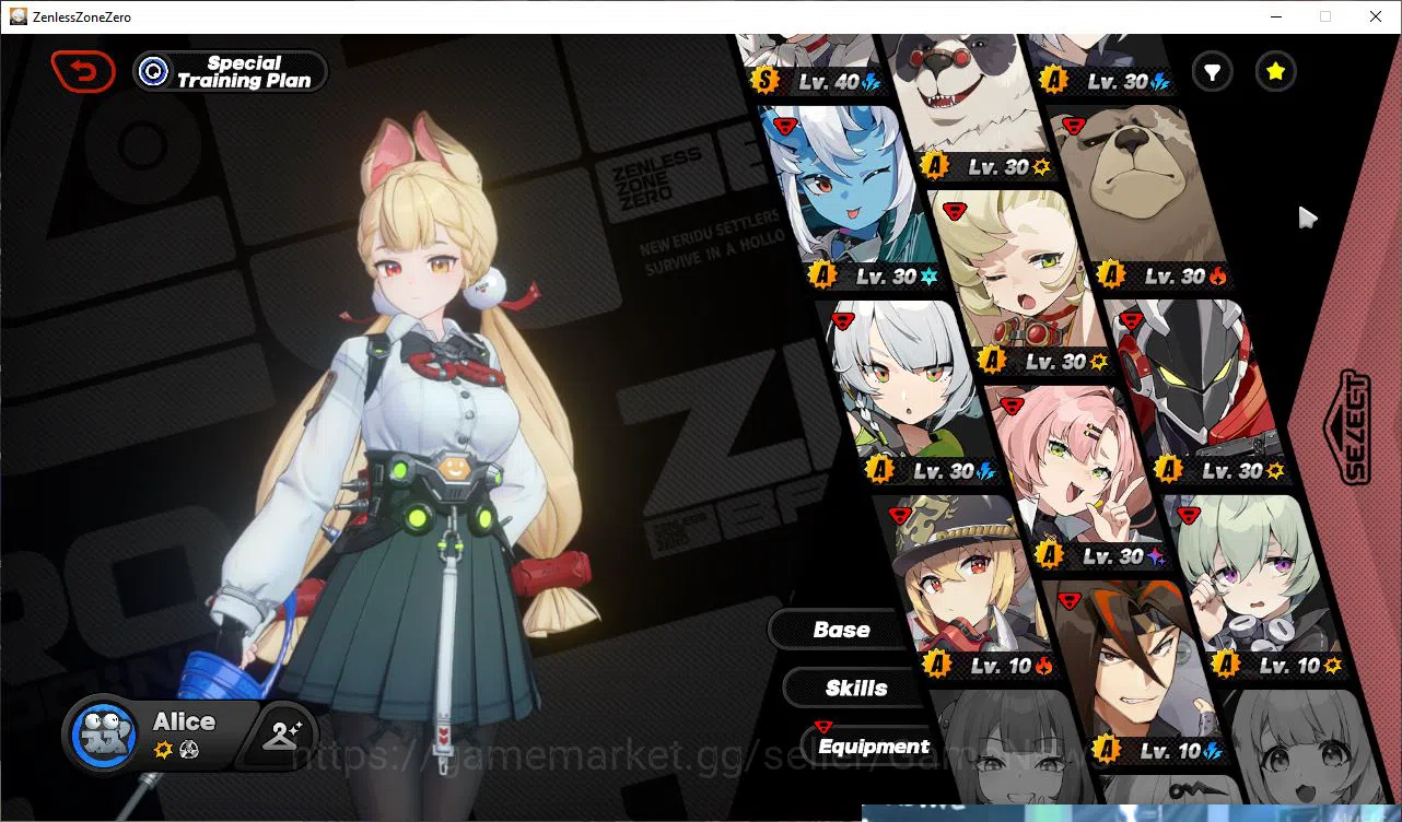 Zenless Zone Zero Accounts Mid-Game Asia IK 45| S2 CH2 |4 Limit [Alice,Miyabi,Harumasa,Yanagi+Sign] + 3 Std |4 S BG|MC 4
