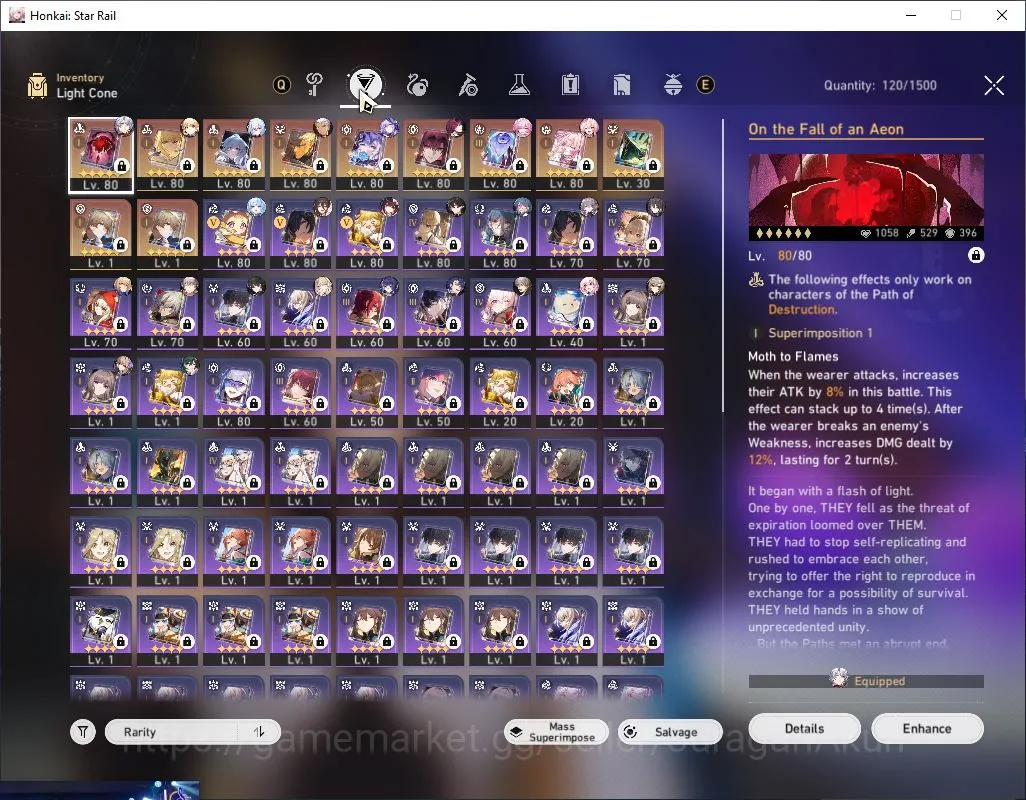 Honkai Star Rail Accounts End Game ASIA|TL 70|13 Limited |Hyacine+Sign,Saber+Sign,Cyrene,Phainon,Cerydra,Sparkle,Etc|MC 4