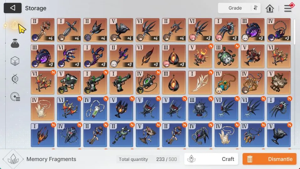 Chaos Zero Nightmare Accounts GLOBAL Lv45|1,2K Cry|7 SSR 2 Limit (Yuki+Sign,Chiz image 3