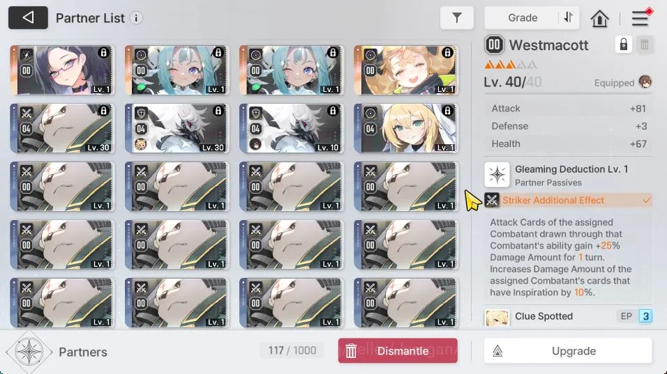 Chaos Zero Nightmare Accounts GLOBAL Lv45|1,2K Cry|7 SSR 2 Limit (Yuki+Sign,Chiz image 5