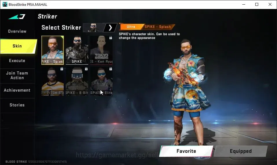 Blood Strike Accounts ASIA|ETERNAL DEagle|Collab TokRev[FN2000,MCX,Takem image 12