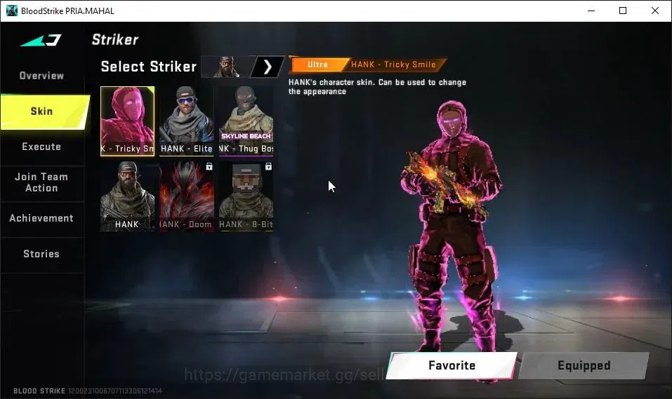 Blood Strike Accounts ASIA|ETERNAL DEagle|Collab TokRev[FN2000,MCX,Takem image 5