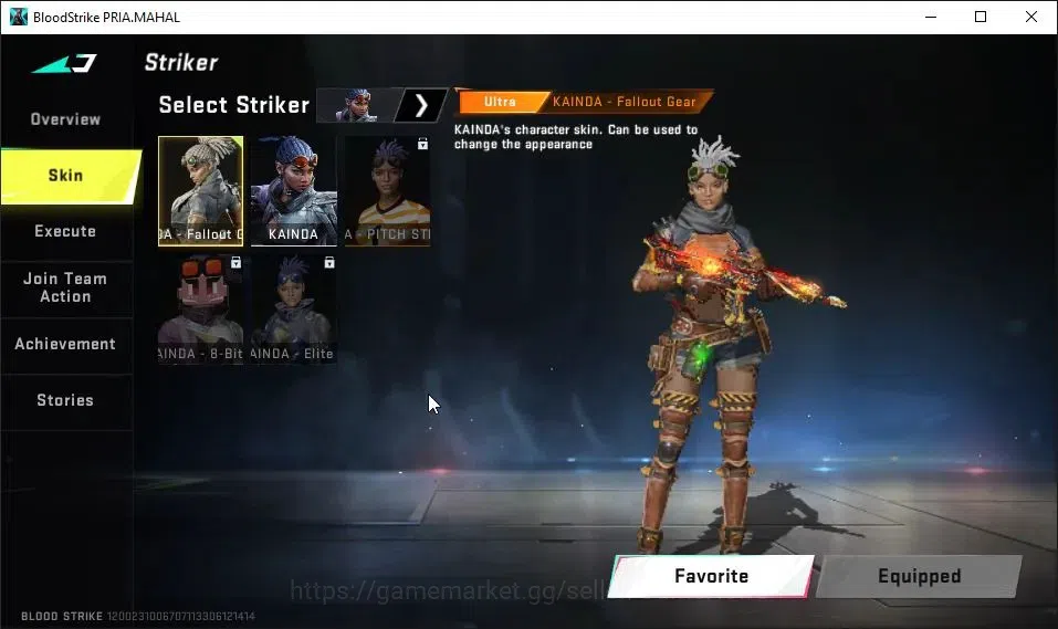Blood Strike Accounts ASIA|ETERNAL DEagle|Collab TokRev[FN2000,MCX,Takem image 7
