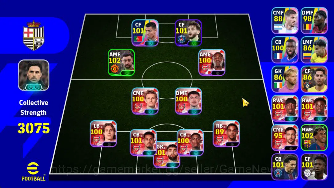 eFootball Starter Mobile|PhenomPass(Johan Cruyff,Dani Olmo,De Bruyne image 1
