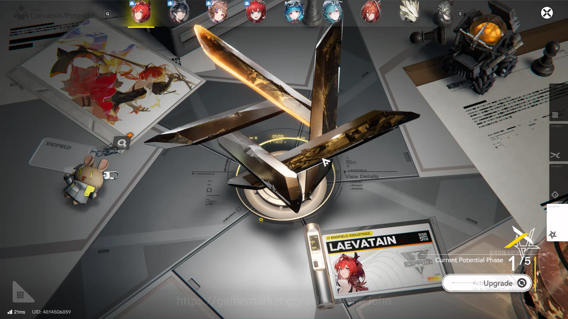Arknights: Endfield Accounts Mid Game | ASIA | Laevatain P1 + Sign | ardelia | image 3