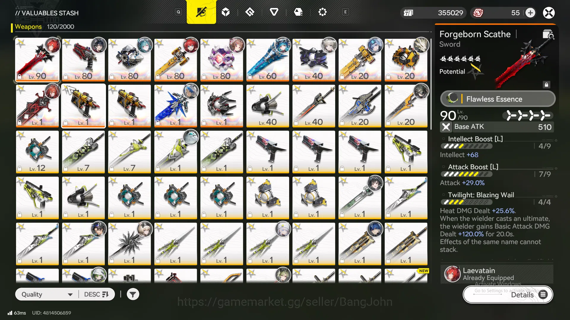 Arknights: Endfield Accounts Mid Game | ASIA | Laevatain P1 + Sign | ardelia | image 4