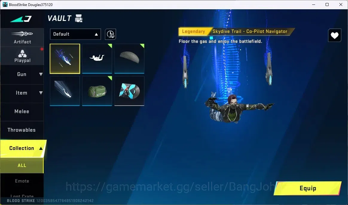 Blood Strike Accounts ASIA |1 Ultra Lightblade - Dark Force|1 Legendary  image 6
