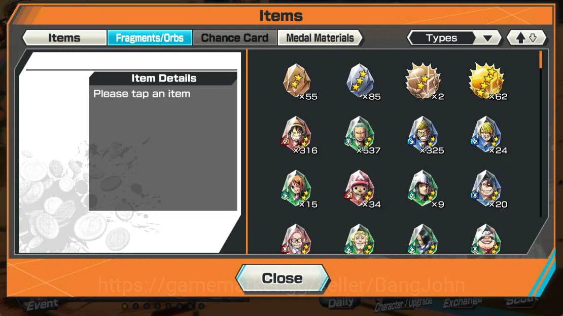 One Piece Bounty Rush Accounts GLOBAL| EX 2, monster Onigashima kaido, become kin image 10