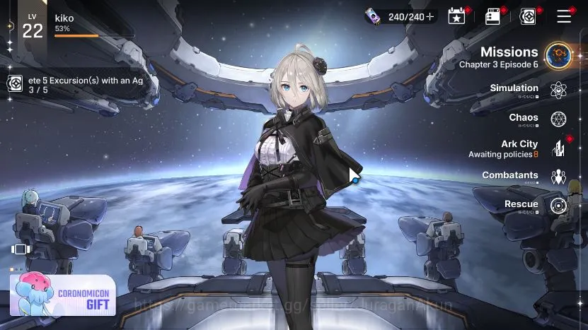 Chaos Zero Nightmare Accounts GLOBAL Lv22|3SSR (Rin Hugo Kayron)7SR (MikaM1,BerylM2,ReiM4,NiaM3,etc) 12SR 4