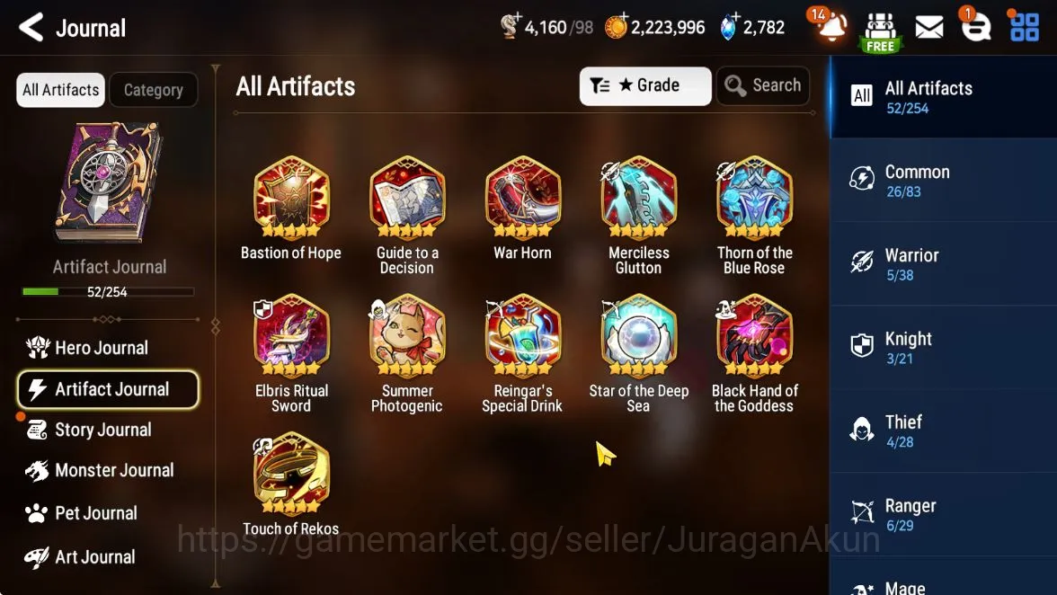 Epic Seven Accounts Starter Asia Unverif|Best Starter|EP3|FreshMLT|9ML [SE 2