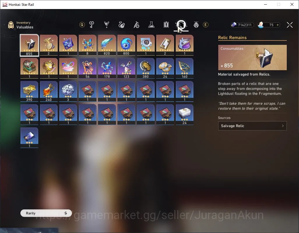 Honkai Star Rail Accounts End Game ASIA|TL 70|17 Limited |Acheron+Sign,Aglaea+Sign,Robin+Sign,Cyrene,Castorice,Etc|MC 3