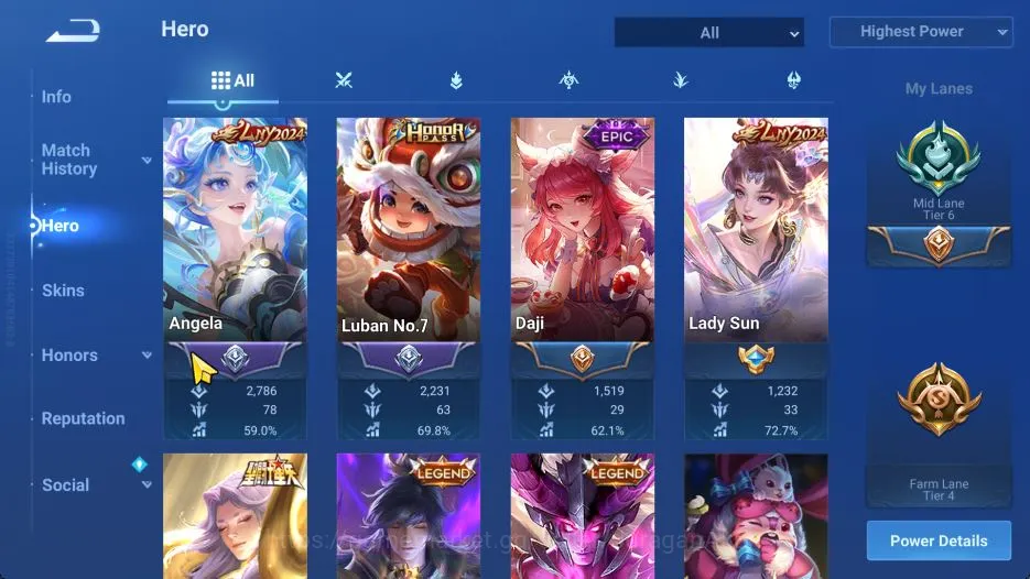 Honor of Kings Accounts Hero 109 Skin 112|Seiya[Mozi,Liang,Dharma],LNY24[L image 3