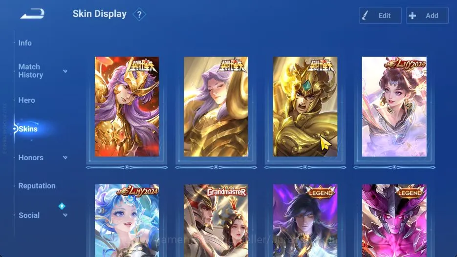 Honor of Kings Accounts Hero 109 Skin 112|Seiya[Mozi,Liang,Dharma],LNY24[L image 4