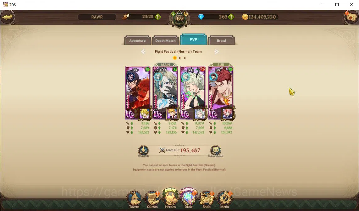 The Seven Deadly Sins: Grand Cross Accounts Asia|5M CC|263 Dm+46 LS|4 LR+8 UR+Many Collab|Roxy image 11