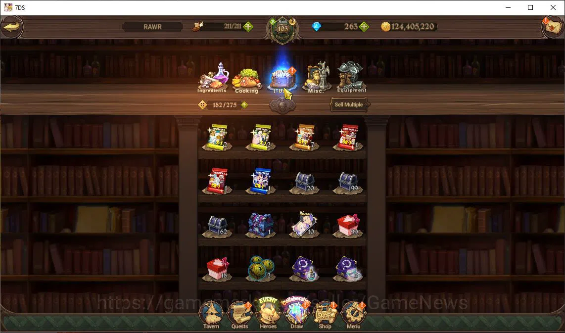 The Seven Deadly Sins: Grand Cross Accounts Asia|5M CC|263 Dm+46 LS|4 LR+8 UR+Many Collab|Roxy image 6