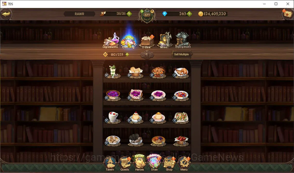 The Seven Deadly Sins: Grand Cross Accounts Asia|5M CC|263 Dm+46 LS|4 LR+8 UR+Many Collab|Roxy image 7