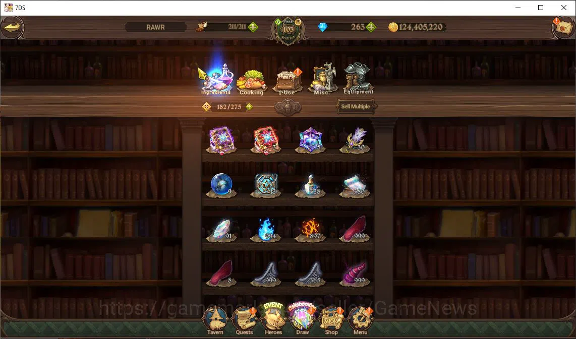 The Seven Deadly Sins: Grand Cross Accounts Asia|5M CC|263 Dm+46 LS|4 LR+8 UR+Many Collab|Roxy image 8