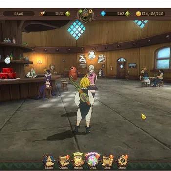 The Seven Deadly Sins: Grand Cross Accounts Midgame Asia|5M CC|263 Dm+46 LS|4 LR+8 UR+Many