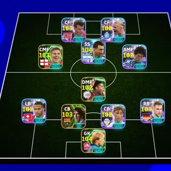 eFootball Accounts Legends & Iconic Players EFOOTBALL FABIO CAPELO  |SHOWTIME E HALLAND,SORRLOTH,SOMA YUKI,C PUYOL,S