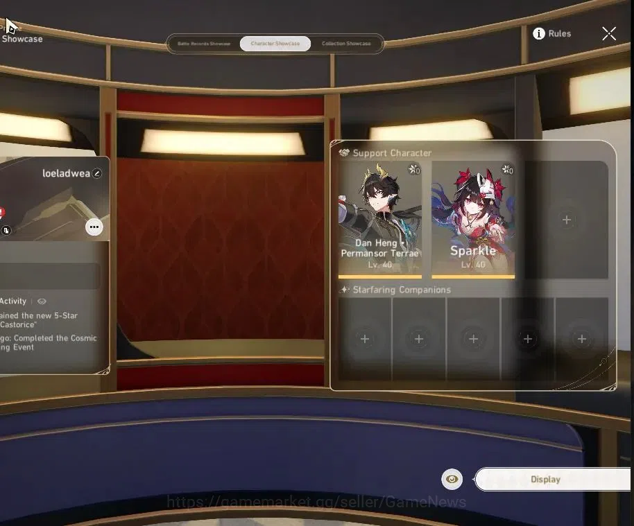 Honkai Star Rail Accounts Asia | TL 21 | 2 Golden Comp | 3 Limited | Castori image 2